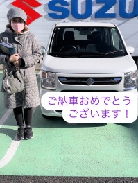 ワゴンRご納車させて頂きました！